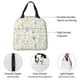 thumbnail image 4 of Easygdp Flower Rabbit Bolsa Térmica Premium - Tela Oxford Impermeable, Gran Capacidad, Bolsillo Frontal, Unisex para Trabajo, Escuela, Actividades al Aire Libre y Picnics, 4 of 8
