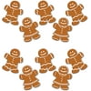 Mini Gingerbread Cutouts 5" - 24 Pack (10/Pkg)