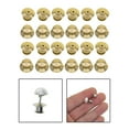 thumbnail image 4 of KLKCMS 24 Pieces Metal Lockable, Replacement Clasp for Lapel Pins, Brooch, Hat, Golden, 4 of 9