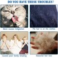 thumbnail image 4 of Guante de aseo para perros, 1 par, guantes para cepillar mascotas, pelo de gato, 4 of 5