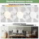 thumbnail image 2 of 52cm Quiet Ceiling Fan with Light and Remote Control, 40W Ceiling Fan Lamp with E27 Socket, Living Room, 3 Speeds, 6 Blades, 2 of 5