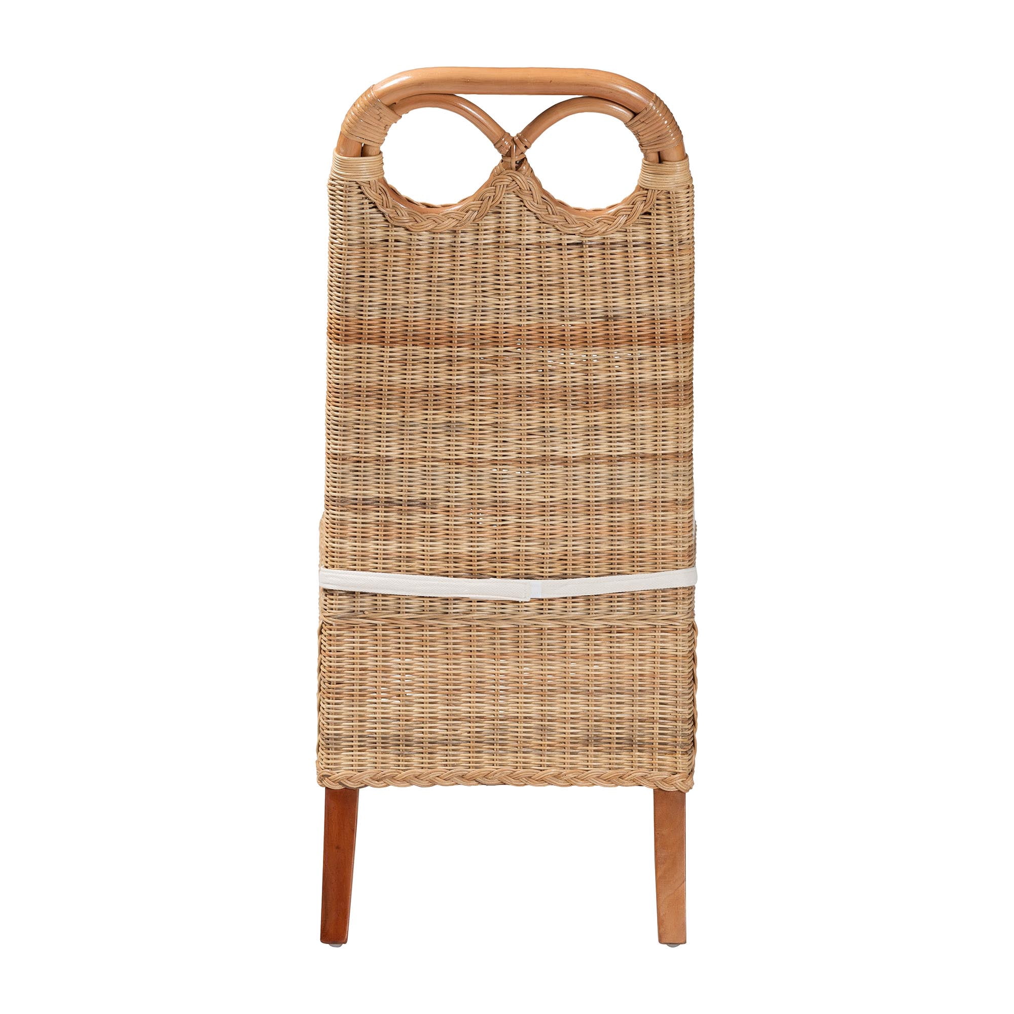 bali & pari Dyna Boho Dining Chair, Natural