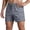 Light Gray, variant on LWavelet Men's Swim Trunks Shorts Drawstring Elastic Waist Running Shorts Athletic Beach Gym Shorts with Zipper Pockets