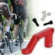 thumbnail image 2 of Uadme Adaptador de Freno de Bicicleta, Soporte de Freno de Disco de Bicicleta con Arandelas de Pernos, Adaptador de Calibre Ligero y Duradero b r203 para Bicicleta de montaña MTB(Rojo), 2 of 5