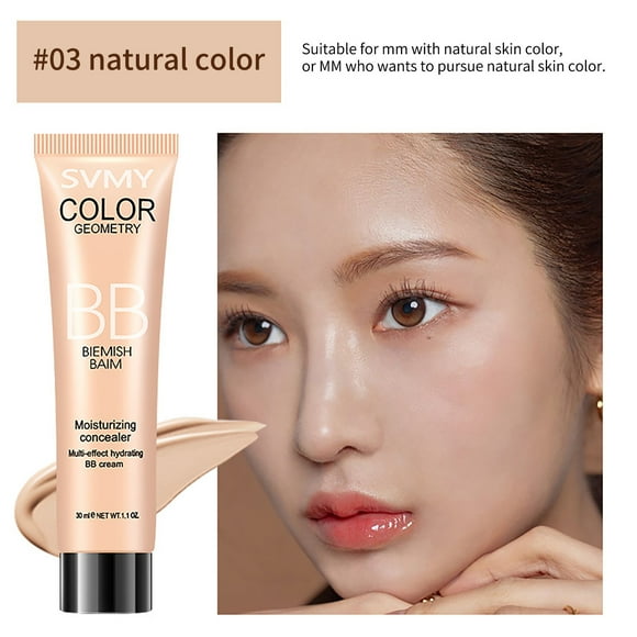 Crema Hidratante Multiefectos onlyliua Promoción de Temporada Corrector Hidratante Control Degrasa Fuerte Maquillaje Nude Crema En Polvo 30 Ml