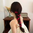 thumbnail image 4 of 1PC Cute Hair Accessories Headwear Fairy Mini Bow Hairpin Ribbon Barrette Bowknot Hair Clips ROSE PINK 1PC, 4 of 8