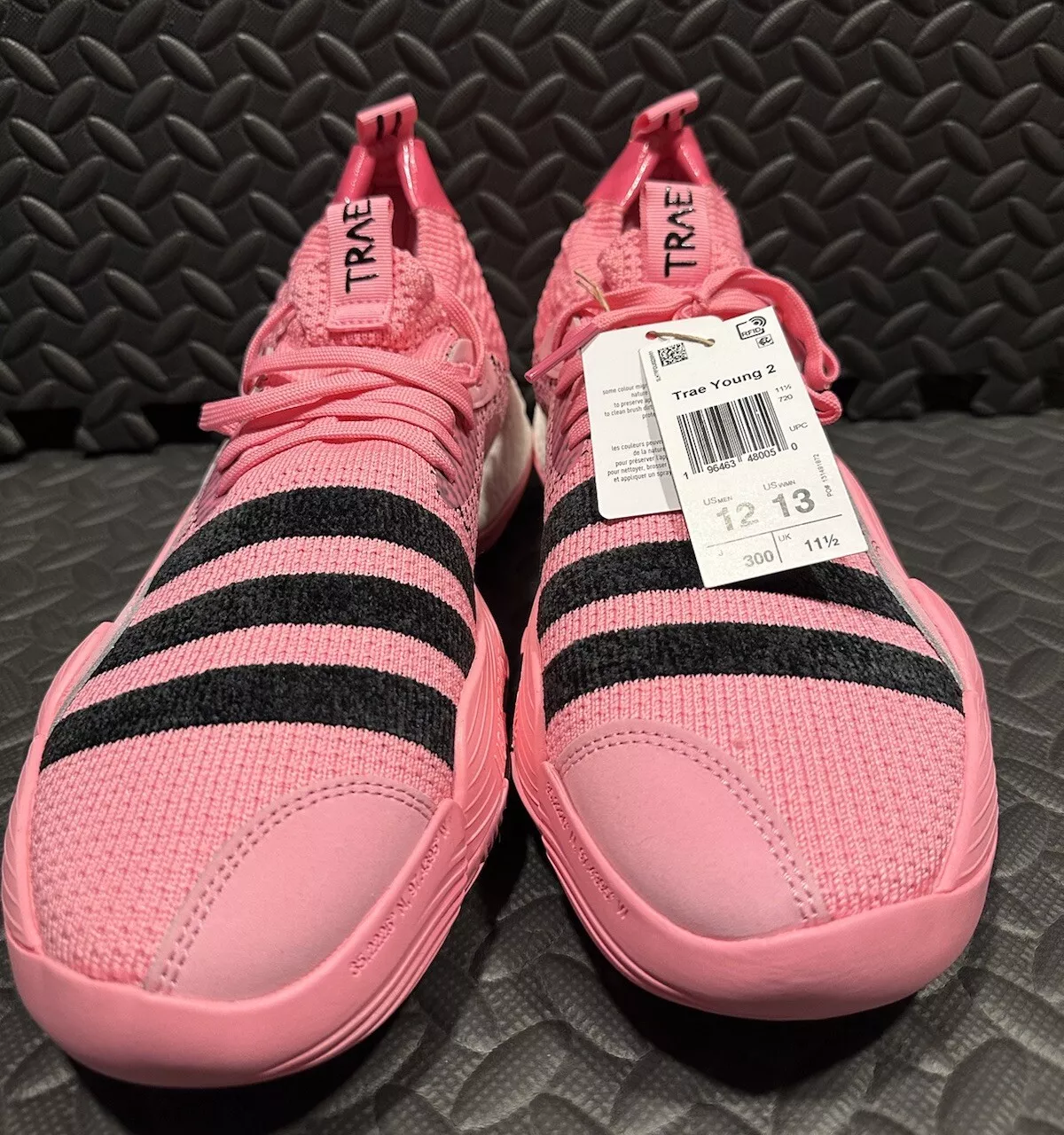Adidas Trae Young 1 Men\'s Sneakers Pink Size 10.5 (US) ID APE 779001 adidas Trae Young 1 - YouTube main image 2