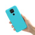 thumbnail image 1 of Redmi Note 9 caso a prueba de golpes parachoques líquido de silicona suave cubierta mate caso Xiaomi Redmi Note9 10X 6.53 pulgadas Funda Shell, 1 of 4