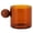 Brown, variant on Riousery Premium High Borosilicate Glass Coffee Cup Heatproof Tea Mug with Unique Wooden Ball Handle for Office Home Bar Party Daily Use, 120ml / 4 fl oz Capacity, Eco-Friendly Drinkware, Transparent