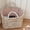 Floral-01, variant on Boho-Chic Quilted Floral Storage Basket, Multi-functional Floral Foldable Storages Baskets Cotton Fabric, Quilted Fabric Storage Basket with Handles & Pocket for Home, Travel, Shopping