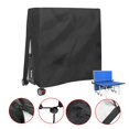 thumbnail image 2 of JFBUJC Ping Pong Table Cover, All Weather Resistant Waterproof 210D Oxford Table Tennis Cover with Windproof Drawstring, Rip Proof Protective Cover for Indoor/Outdoor 65x28x68", 2 of 5