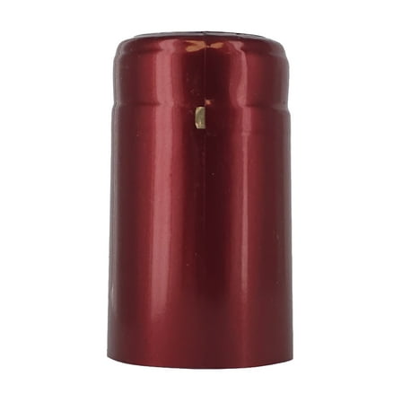 PVC Heat Shrink Capsules With Tear Tabs For Wine Bottles - 60 Count (Metallic...