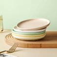 thumbnail image 6 of Modern Nordic-Inspired Ceramic Dinner Plates, Versatile Round Kitchen Plates for Steak, Pasta & Salad, 6 of 6