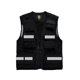 thumbnail image 3 of Chaleco reflectante de verano, ropa de trabajo de seguridad, uniforme de equipo de rescate con logotipo impreso, camiseta sin mangas informal aplicable a escenas, 3 of 5