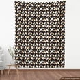 thumbnail image 4 of Ambesonne Oriental Fabric by the Yard Upholstery, Traditional Bohemian Stars, 1 Yard, Charcoal Grey and Multicolor, 4 of 5