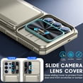 thumbnail image 4 of Oupeigar for Samsung Galaxy S26 Ultra Case Wallet RFID with Lanyard,Cards Holder,Camera Cover,Edge Raised,Rugged Silicone Phone Case-Titanium, 4 of 8