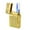 Gold-#532, variant on Crater Clear Light Inclined Fire Open Flame Wheel Lighter with Inflatable Point Pipe Design