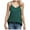 R-Green, variant on Kcodviy Women Turtleneck Sleeveless Cotton 3X Plus Top Solid Casual Loose Tunic 40B Top Tee Shirt Tank Cotton Top Women 2 A Tee Camisole Tang Tops
