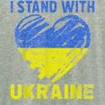 thumbnail image 3 of CafePress - Ukrainian Lover I Stand With Ukraine Heart T Shirt - Women's Nightshirt, 3 of 4