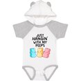 thumbnail image 3 of Inktastic Easter Just Hangin' with My Peeps Boys or Girls Baby Bodysuit, 3 of 5