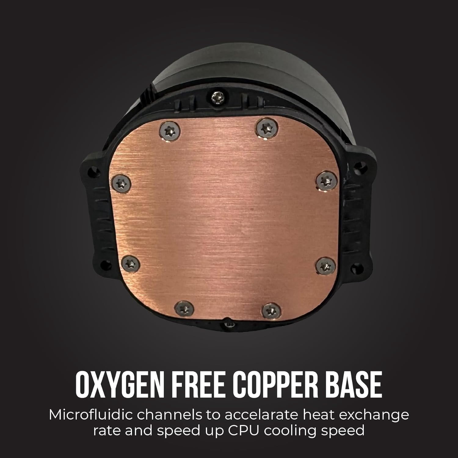 Osprey 240mm AIO CPU Cooler, Copper Radiator with 2400RPM Digital Display Pump, ARGB Fans, Leakproof Technology, PWM Control, CSM Utility App, Supports Intel LGA 1700/1200/115X & AMD AM5/AM4, Black
