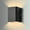 Warm White, variant on Rosnek Modern LED Black Living Room, Bedroom Wall Sconce
