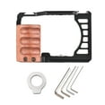 thumbnail image 4 of Camera Cage Aluminum Alloy Video Cage with Dual Cold Shoe Mount Numerous 1/4 Inch & 3/8 Inch Threads Replacement for Sony ZV-E1 Camera, 4 of 7