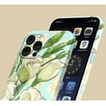 thumbnail image 4 of Green Flower Case Compatible with iPhone 11,Aesthetic Art Design Full Cover Protective Case, 4 of 5