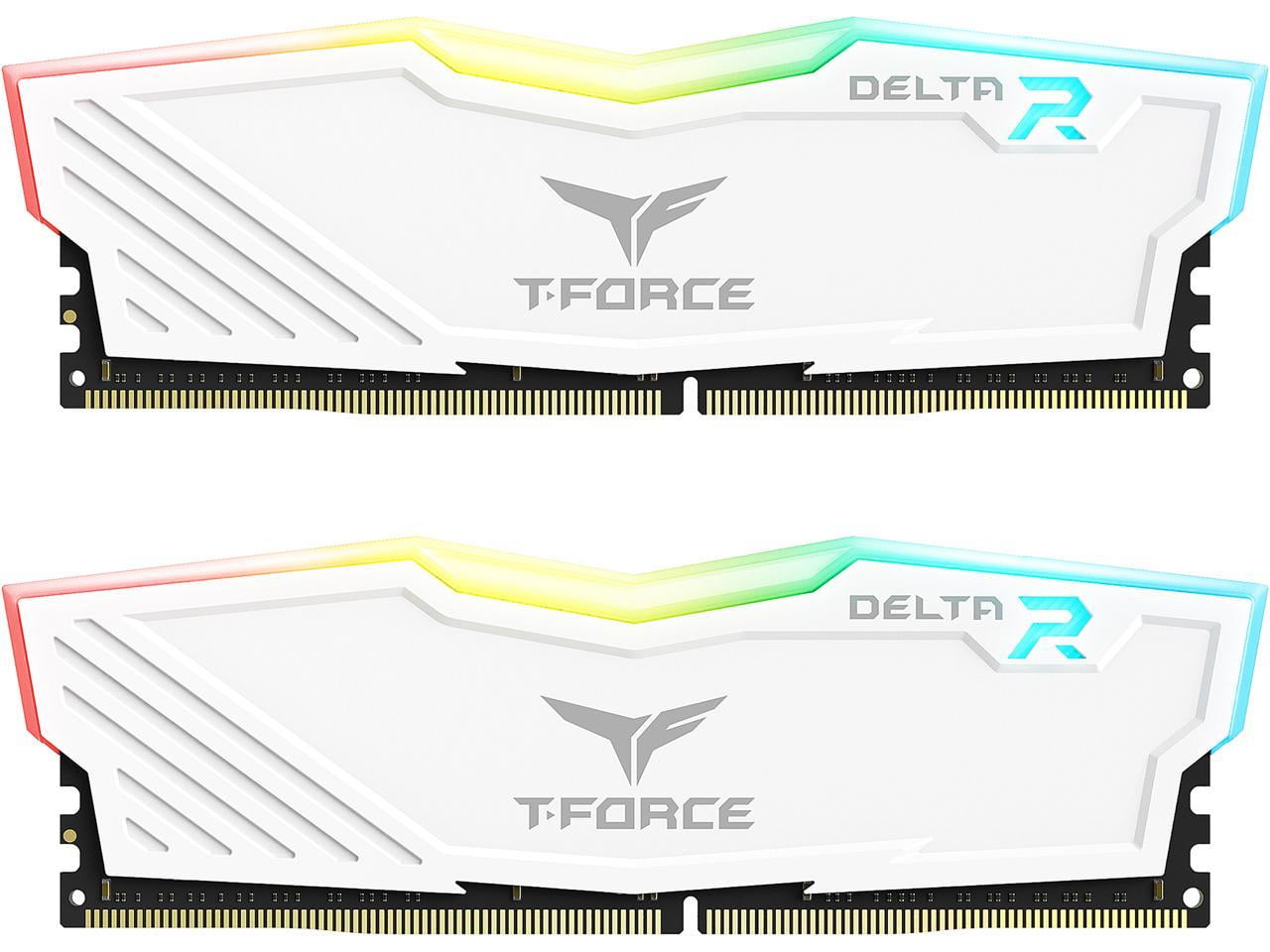 T-FORCE RGB DDR4 16GB×2 32GB 3600MHz Team T-Force Delta RGB 32GB (2 x 16GB) 288-Pin DDR4 3600 PC4