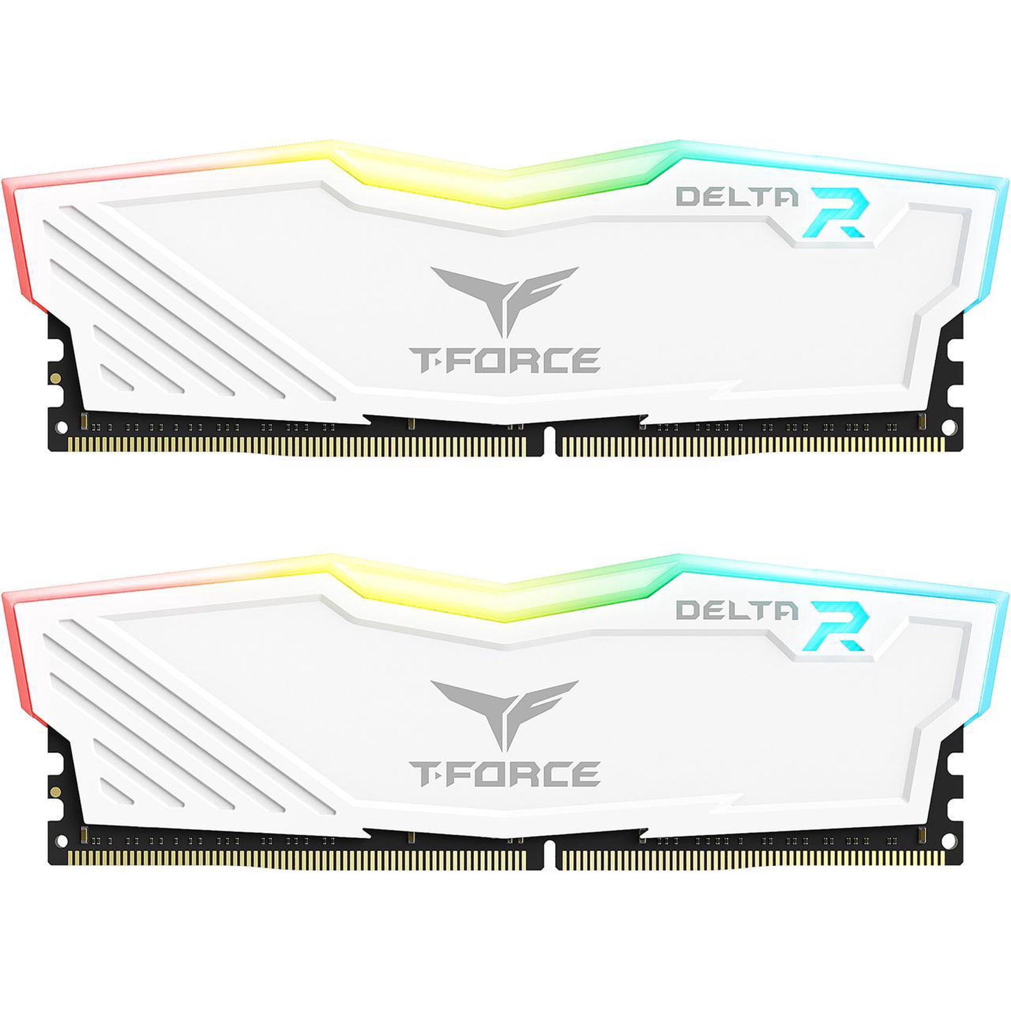 Team T-Force Delta RGB 16GB (2 x 8GB) 288-Pin PC RAM DDR4 3200 (PC4 25600) Desktop Memory Model TF4D416G3200HC16FDC01
