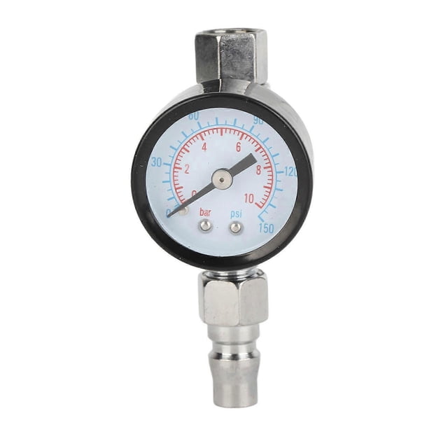 Air Pressure Regulator 1/4in NPT Alloy Steel Wear Resistant Spray Gun Air Regulator for Automobile