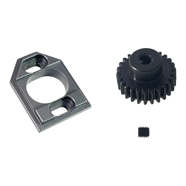 Asiento de motor metálico para coche RC 1:14, multiusos, engranaje de motor modificado para bricolaje para vehículos de control remoto 14210, 14209 y Titanio