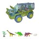 thumbnail image 2 of Modelo de camión de dinosaurio diseño de dibujos animados vehículo transportador de transporte juguete para niños Hugtrwg Para estrenar, 2 of 9