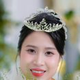 thumbnail image 4 of KAKOWELY Corona de diamantes de imitación para mujer: tiara de boda con diamantes de imitación, diadema para novia, boda, cumpleaños, accesorio para el cabello de graduación., 4 of 4