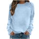thumbnail image 4 of TaTaai Hoodies Shirts for Women Early Fall Long Sleeve Tops Vintage Graphic Outfits Tops Fashion Pullover Tees Gift, 4 of 6