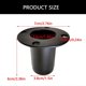 thumbnail image 3 of Professional Stage Audios Speaker Stand Top Hat 70mm Diameter Metal Construction Reliable Load Capacity Equipment Mount, 3 of 4