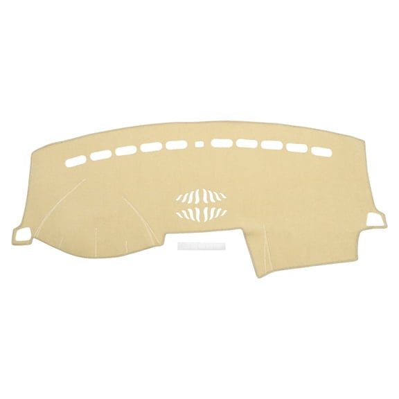Unique Bargains Dash Cover for FORD Explorer 2011-2019 Non-Slip Center Console Dash Cover Mat Polyester Silicone Beige