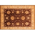 thumbnail image 1 of Ahgly Company Indoor Rectangle Oriental Orange Traditional Area Rugs, 2' x 4', 1 of 4