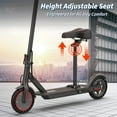 thumbnail image 4 of PORORO Electric Scooter with Seat, 8.5" Scooter for Adults, 350W Motor, 16MPH & 10-15Mile Range, 4 of 7