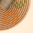 thumbnail image 3 of Medium Colorful Diamond Sisal Basket Bowl, 3 of 4