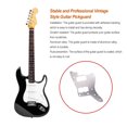thumbnail image 3 of Transemion Vintage Style Guitar Pickguard Lightweight Front Guard Cover Rustproof Wear-resistant Scratch Plates For Instrument Accessories Sliver, 3 of 3