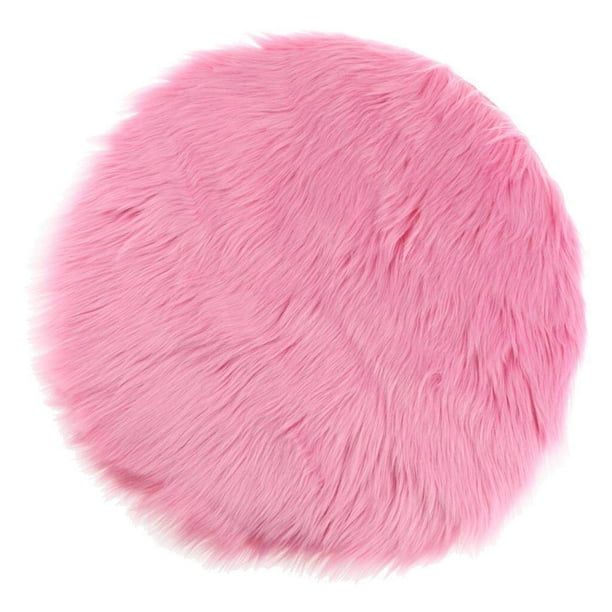 Faux fur seat pad new arrivals