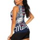 thumbnail image 3 of Balery Mallard Duck With American Flag Camiseta sin mangas estampada ligera para mujer, tops de entrenamiento sin mangas, camisetas de yoga transpirables de secado rápido.-Medium, 3 of 7