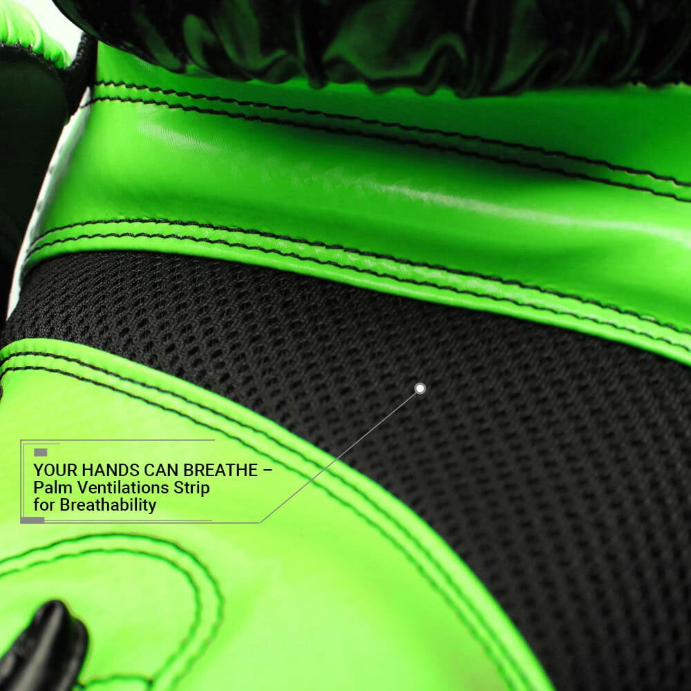 Pinnacle P4 Boxing Glove - Lime/Black