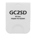 thumbnail image 2 of Console Micro Storage Card Adapter, Portable Professional Game Storage GC2SD Card Reader  For Video Game White,Black,Transparent, 2 of 8