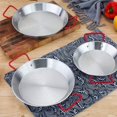 thumbnail image 4 of Red Handle Stainless Steel Seafood Pan Pasta Roast Pan (20cm) 1 Pieces, 4 of 5