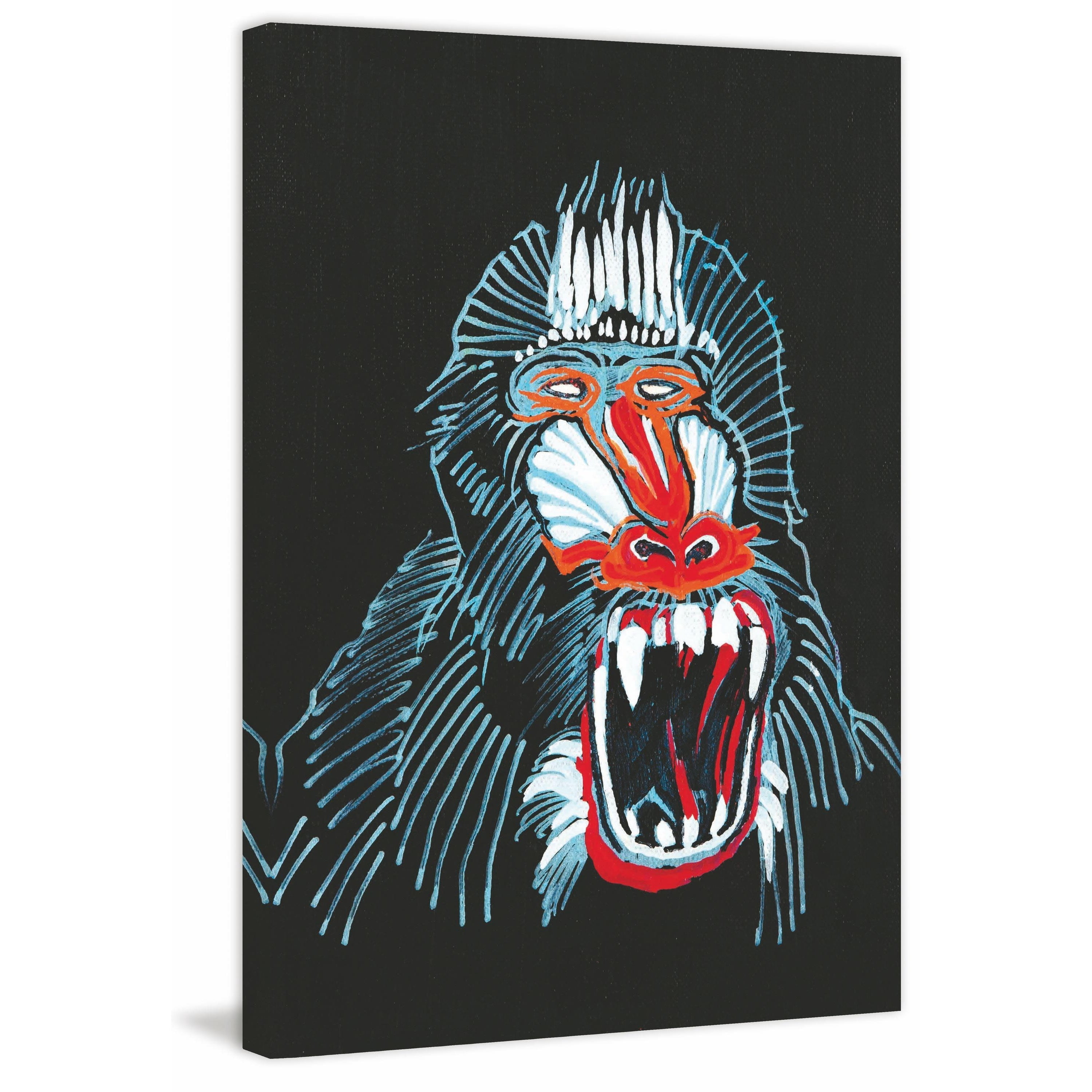 Marmont Hill "Mandrill" Print on Canvas
