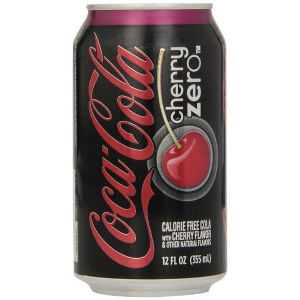 Coca Cola Cherry Coke Zero, 12Ounce (Pack of 24)