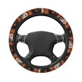 thumbnail image 3 of Fotbe Cute Maple Leaf Koala for Steering Wheel Cover Universal 15 in Car Accessories for Men Women,Steering Wheel Protector Comfortable Protective Case for SUV Sedan Decor, 3 of 8