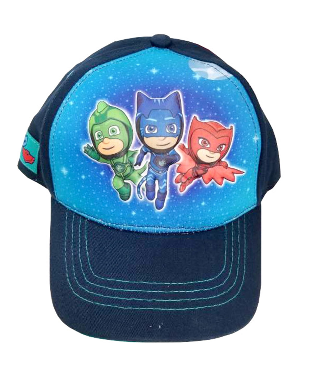 PJ Masks Boys Baseball Cap Hat Adjustable Strap Cartoon for Kids Red/Blue 